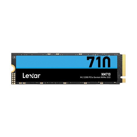 Lexar | M.2 NVMe SSD | NM710 | 2000 GB | SSD form factor M.2 2280 | SSD interface PCIe Gen4x4 | Read speed 4850 MB/s | Write spe